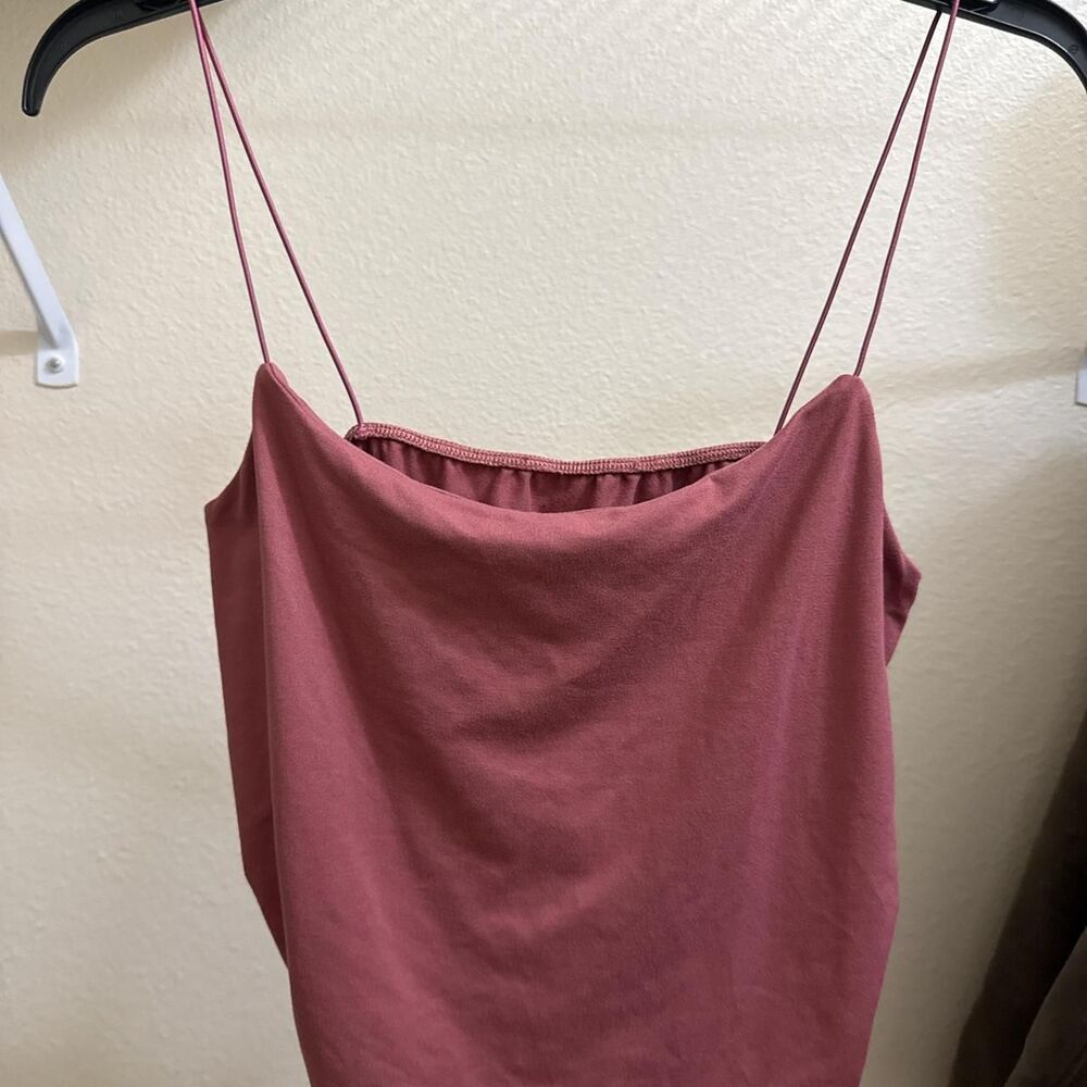 Unbranded Women's Pink and Burgundy Vest